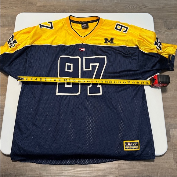 VINTAGE Michigan Wolverines #97 Colosseum Jersey Mens XXL NCAA College Football - Picture 5 of 9